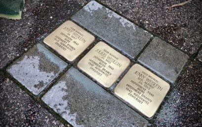 Pflegeeinsatz Stolpersteine